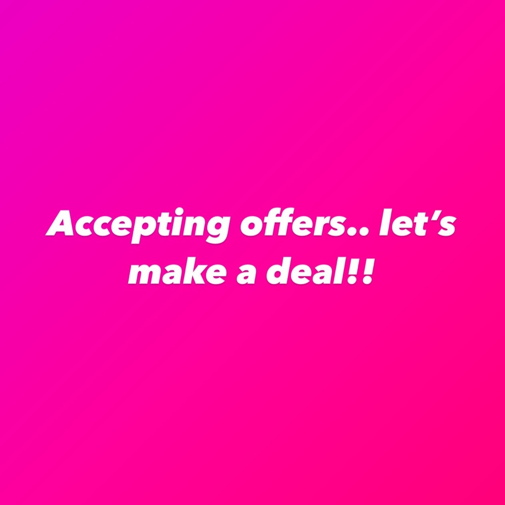 Let’s make a deal today !!